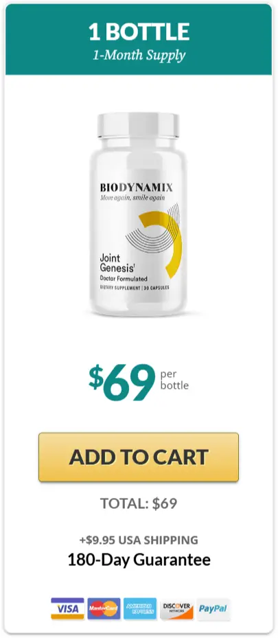 Joint genesis sale